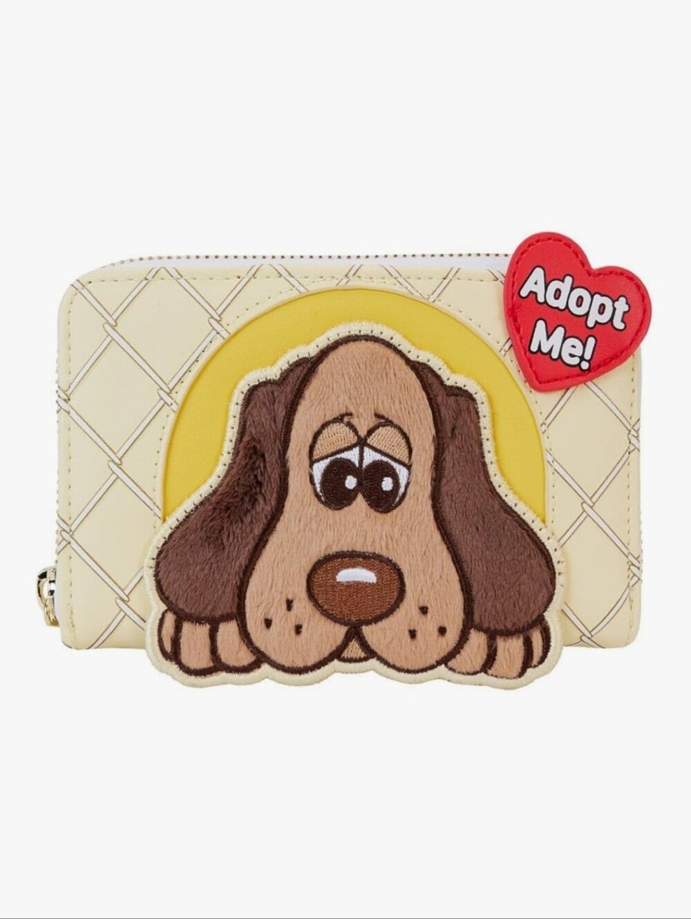 Loungefly Pound Puppies 40th Anniversary Plush Zip Around Wallet